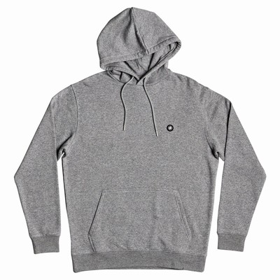 DC Riot Men's Grey Sweatshirts & Hoodies Australia NBV-375